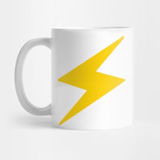 Lightning Bolt Emoticon Icon Mug